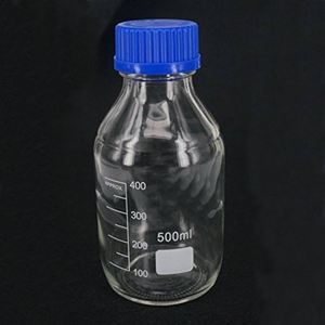 Verrerie en borosilicate de haute qualité à vente chaude Bouteilles de réactif résistantes aux produits chimiques Emballage personnalisable pour laboratoire - Product Image 1