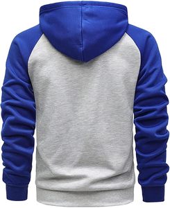 ATLANTIC Custom ZipUp Hoodie Soft Fleece Contraste Color Hoodie Ropa deportiva con estilo y ropa de calle OEM/ODM disponible. - Product Image 6