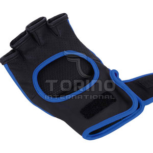 Guantes de Entrenamiento de MMA de Cuero de Alta Calidad, Venta Caliente 2025, Absorben la Humedad, Cierre de Gancho y Bucle, Servicio OEM para Boxeo y Artes Marciales - Product Image 5