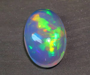 อัญมณีโอปอลเอทีโอเปียทรงรีอัญมณีโอปอลประกายรุ้งทรงรีฉูดฉาด - Product Image 6