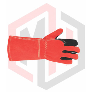 Gants de soudage de sécurité en cuir de vachette ProWeld 7 oz 16INCH texturés résistants à la déchirure personnalisables pour un usage industriel 2025 - Product Image 6