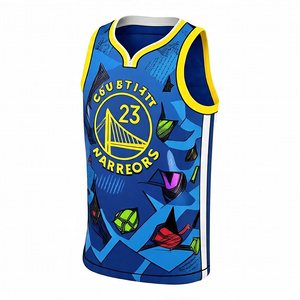 Maillots de basket-ball pour hommes personnalisés en gros maillots de basket-ball de haute qualité ajustés par sublimation complète ensembles respirants de grande taille - Product Image 4