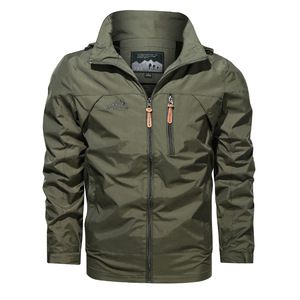 Entièrement personnalisé 2025 nouveau Design pluie coupe-vent veste de haute qualité hommes Sport coupe-vent hommes printemps pluie vestes à vendre - Product Image 5