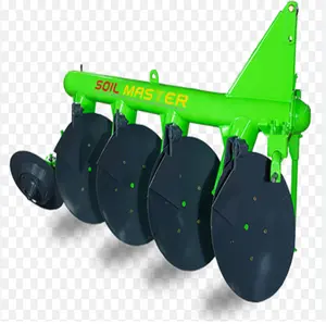 Drive disc plough tractor paddy field Vibration Cultivate Garden disc harrow for tractor 4 disc plough