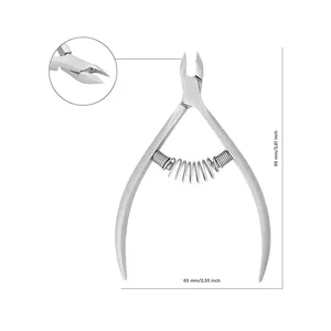 Meilleure qualité avec une petite tête en acier inoxydable pince à ongles à cuticules dans différentes conceptions Staleks pince à ongles par ANAAIF - Product Image 2