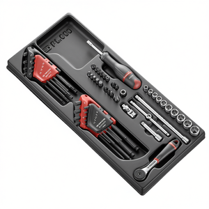 ชุดโมดูลซ็อกเก็ต 6 จุด ขนาด 1/4 นิ้ว แบบเมตริก 52 ชิ้น ยี่ห้อ Facom - Product Image 2