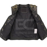 Meilleure édition, gilet en cuir pour homme, décontracté, respirant, de haute qualité, pour l'hiver, avec design personnalisable et service OEM