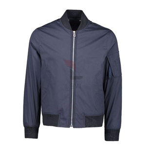 Chaqueta de Hombre Personalizada Estilo Letterman Universitaria, Diseño Varsity, Cuerpo de Lana, Exterior de Lona, Impermeable, Ecológica - Product Image 1