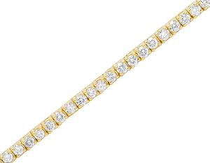 Womens Tennis <b>Bracelet</b> in 925 <b>Sterling</b> <b>Silver</b> VVS Moissanite Diamond Luxury Jewelry For Everyone Occasion - Product Image 3