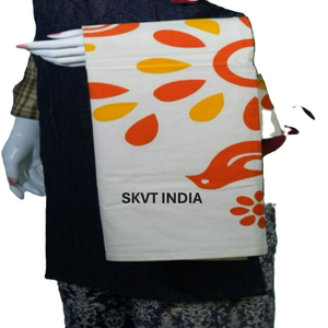 Serviettes de cuisine jetables carrées en coton blanc, prix de gros, séchage rapide, logo personnalisé, écologiques, recyclées, simples, pour le thé - Product Image 6