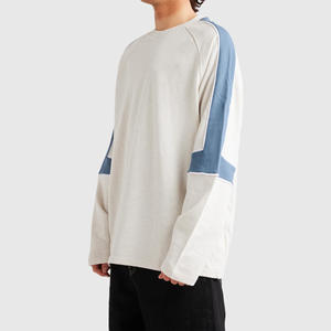 Nouvelle mode 2025 dernière surdimensionné coton mélangé hommes sweats surdimensionnés vêtements d'hiver Logo personnalisé surdimensionné sweats unis - Product Image 3