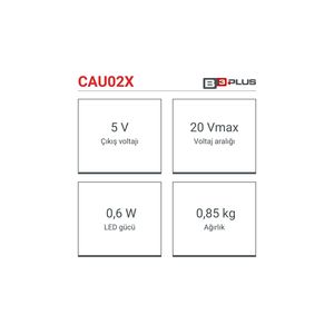 Caricabatterie 20V CAU02X Wireless USB caricabatterie
