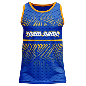 Uniforme de basket-ball sur mesure de haute qualité, respirant, à séchage rapide, sans manches, nouvelle arrivée, sports de plein air - Product Image 3