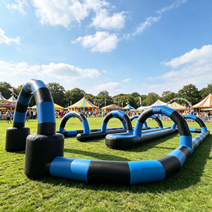 NG-SG087 Barrière de piste de karting gonflable, clôture de piste de course extérieure pour enfants - Product Image 4