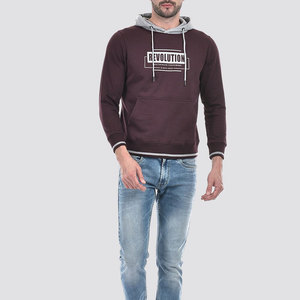 Sudadera con Capucha de Invierno para Hombre, 100% Algodón Ecológico de Buena Calidad, Diseño Moderno de Fábrica, Estilo Urbano Clásico - Product Image 5