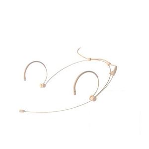Mini micrófono <span class=keywords><strong>profesional</strong></span> Beige Headworn para SennheisIr Wireless Body-Pack Comunicación por cable - Product Image 1