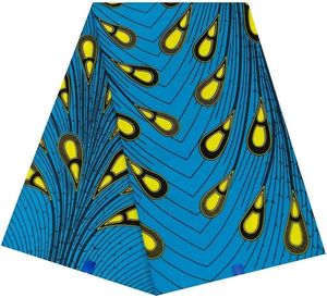 ผ้าคอตตอนสไตล์อังการาพิมพ์ลายขี้ผึ้งสไตล์แอฟริกันออกแบบได้ตามต้องการสำหรับชุดเครื่องแบบและแบรนด์ - Product Image 2