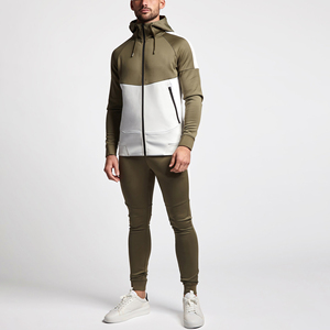 Chándal Deportivo Personalizado con Logotipo 2022, Resistente al Viento, Elástico en Cuatro Direcciones, 100% Algodón, Sudadera con Capucha para Hombre, Venta al Por Mayor - Product Image 1