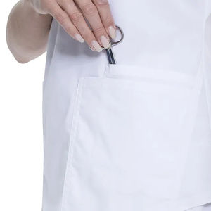 Ropa de trabajo de talla grande elástica de Etiqueta Privada, uniforme de Hospital, conjuntos de uniformes médicos para correr de enfermera, poliéster/Spandex OEM - Product Image 4