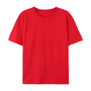 T-shirt pour homme de grande taille personnalisable de haute qualité, blanc, 200 g/m², en spandex/coton/fibre de bambou, toile brodée - Product Image 1