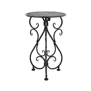 Attractive Design Round Shape Iron Plant <b>Stand</b> Flower <b>Pot</b> Plant <b>Stand</b> For Home Balcony Garden Backyard Decorative Plant <b>Stand</b> - Product Image 1