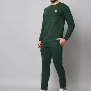 Meilleur Design Hommes Haute Qualité Respirant Solide Motif Survêtements 100% Coton Plus La Taille Ensembles Collection Hiver Directement - Product Image 4