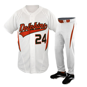 Uniforme de béisbol sublimado personalizado para hombre al por mayor, diseño de moda para ropa de sóftbol, uniforme de béisbol personalizado - Product Image 1