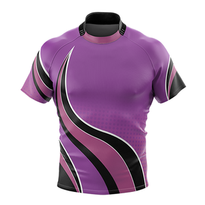 Vente chaude Rugby Shirt Sublimation Polyester Fait Rugby Jersey Shirt Slim Fit Rugby Football Club Training Jersey - Product Image 3
