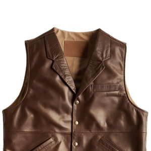 Chaleco de Invierno Premium para Hombre, Mejor Precio, Cuero Genuino, Resistente al Viento e Impermeable, Tinte Liso, Todas las Tallas Disponibles - Product Image 4