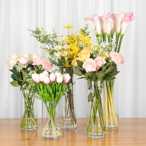 VCY0516 - Vase en verre cylindrique - 5 x 16 - Product Image 4