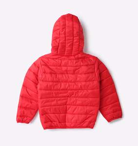 เสื้อโค้ทกันน้ำมีฮู้ดสีแดง50สีสำหรับเด็กผู้ชายเสื้อคลุมบับเบิ้ลกันน้ำออกแบบได้ตามต้องการ - Product Image 2