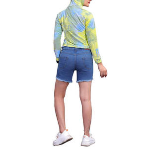 Sudadera Corta de Algodón para Mujer, Estilo Coreano, con Logotipo Frontal y Cordón Ajustable, Ligera y Versátil, Ideal para Yoga, Fitness y Uso Diario - Product Image 2