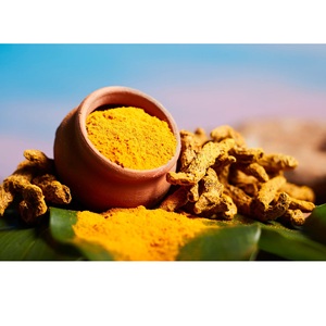 Cúrcuma Cruda Seca Natural Pura, Saludable y Sabrosa, en Bolsa de 25 kg, Precio al por Mayor de Herbojit International - Product Image 6