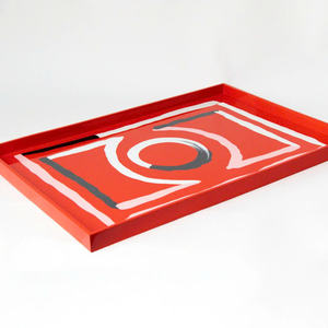 Grossiste Plateau en Laque du Vietnam Plateau de Service Décoratif Brillant Fabriqué à la Main du Vietnam - Product Image 4