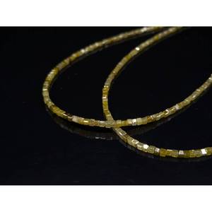 Cuentas de Diamante Amarillo Natural Multicolor Brillante de 1.5-2.5 mm, Facetadas en Forma de Cojín y Forma de Caja - Product Image 3