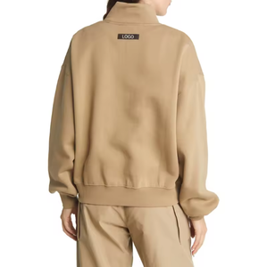 Ensemble sweat-shirt à capuche et pantalon de survêtement avec broderie en détresse et appliques cousues personnalisées Survêtements de survêtement pour femmes - Product Image 4