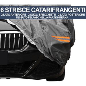 Telo Copriauto Impermeabile Lupex Shop su Misura per Berlina fino a 570 cm, in Tessuto PEVA 100g con Fodera in Pile Sagomato - Product Image 3