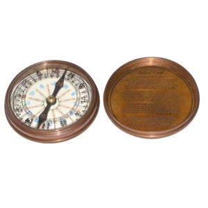 วินเทจทะเลทองเหลืองกระเป๋าดู2 "อเมริกันเอลกินดูของขวัญสะสม - Product Image 2