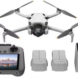 Meilleur mini drone intelligent premium 4 Pro RC 2 pliable avec caméra vidéo 4K HDR, 34 minutes de vol, 20 km - 3 batteries - Product Image 1
