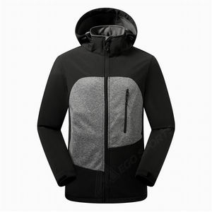 Mego Sports Best Seller Men's Waterproof Knitted Softshell Bomber Jackets Outdoor Thermal <b>Windbreaker</b> <b>Camping</b> Winter Plus Size - Product Image 4