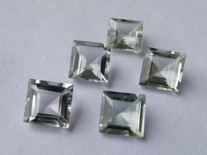 Wholesale Lavira IGI Certified Brazilian Natural <b>Green</b> Amethyst Square Asscher Cut Loose Gemstones Calibrated Crystal <b>Jewellery</b> - Product Image 4
