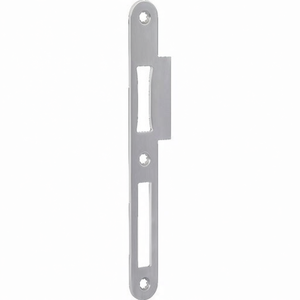 <b>Door</b> <b>Plate</b> Stainless Steel 9000 Series 24x216mm Rounded DIN Left BKS - Product Image 3