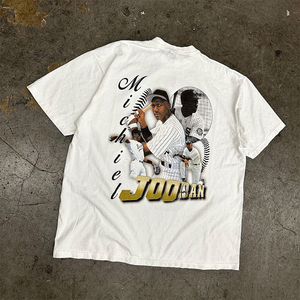 Haute qualité 100% coton Vintage lavage à l'acide o-cou T-Shirt hommes impression personnalisée Logo surdimensionné poids lourd solide motif microfibre - Product Image 6