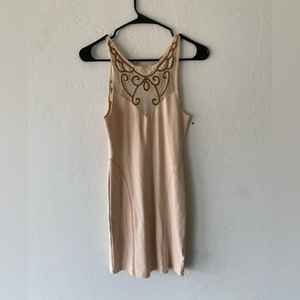 Elegante vestido de fiesta de noche de lujo sin mangas con cuentas bordado de lentejuelas forma de cuerpo largo hecho de alta calidad - Product Image 3