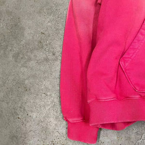 Sudaderas con capucha de gran tamaño lisas con logotipo personalizado con cremallera unisex sudaderas con capucha de peso pesado lisas lavado ácido de alta calidad para hombre - Product Image 3