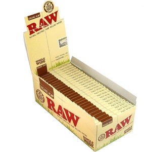 Papel de Liar King Size, 32, 50 y 80 Hojas con Filtros, Color Marrón Claro, Grado A+ - Product Image 1