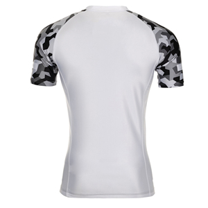 Personnalisable MMA Rash Guard Shorts Conception légère à séchage rapide avec fonction anti-UV et UPF50 respirante Nouvelle arrivée - Product Image 3