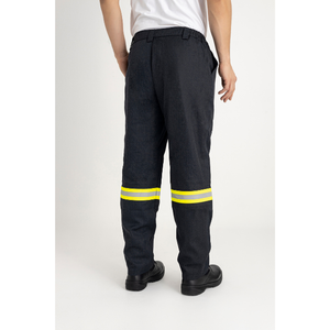 EN ISO 11612 D3 E3 Certificado Protector FR Chaqueta Pantalones Conjunto Cinta reflectante Ropa de seguridad para protección contra salpicaduras de metal fundido - Product Image 6