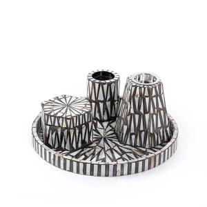 High Quality Bone And MOP Resin Inlay & Acrylic <b>Bakhoor</b> <b>Burner</b> Incense <b>Burner</b> for Office Home Bedroom Living Room - Product Image 5