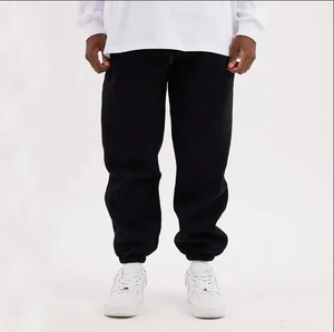 Pantalones Deportivos Casuales Planos para Hombre, 100% Algodón, Tela de Lona Ecológica, Secado Rápido, Transpirable, Bordados, Coloridos, Cintura Elástica - Product Image 5